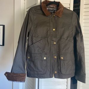 J. Crew Liberty Barn Jacket NWT - Mossy Brown